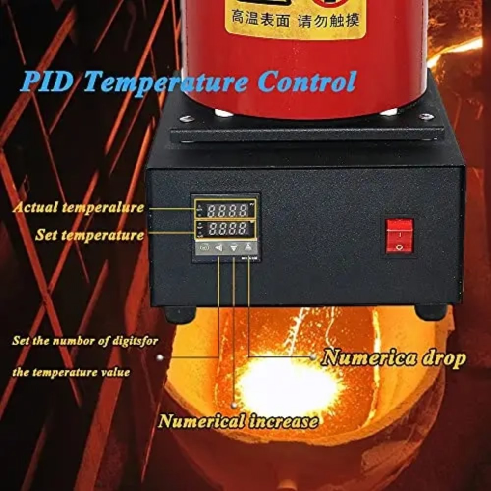 NIUPIKA Electric Gold Melting  - Gold Melting Furnace Crucible 2Kg 评论和价格